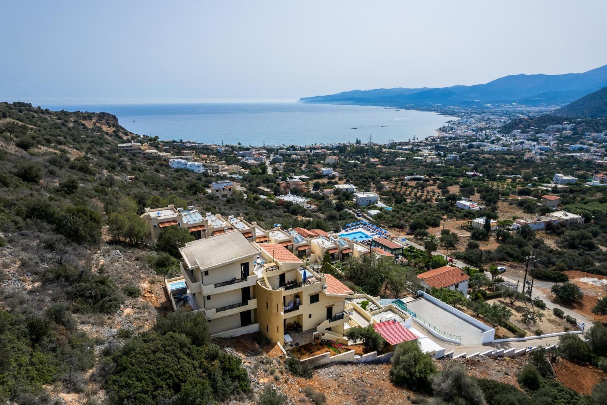 Blue Horizon Apartments Сталида Экстерьер фото